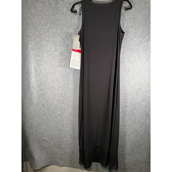 Ny Collection‎ Dress Women Medium Black Sleeveless Maxi Whimsigoth Dark Fairy - Picture 7 of 8